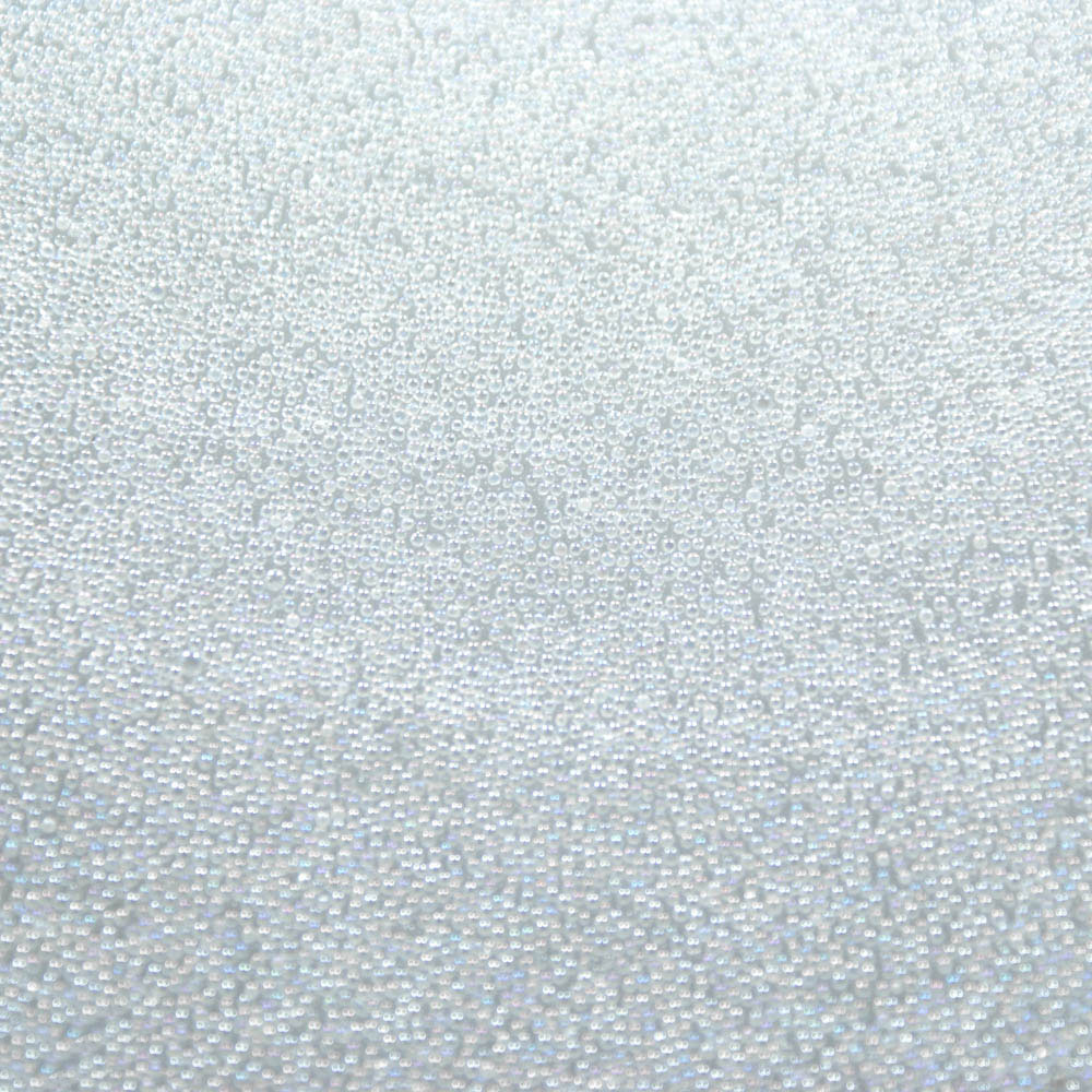 Стразы полотно клеевые Икра белый хамелеон силиконовый бисер 40*24см, 1лист. Полотна из страз