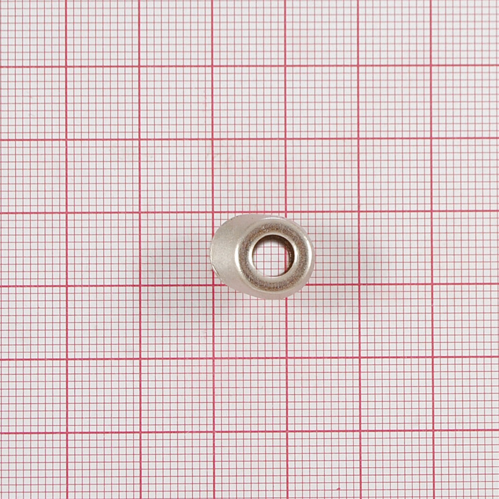 Петля обувная металл, 14*11*11мм, матовый никель, шт. Петля обувная