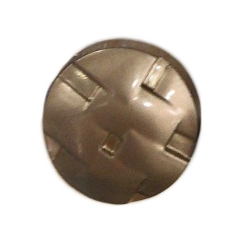 Кнопка металл круглая 17мм матовое золото, шт. Кнопка металл