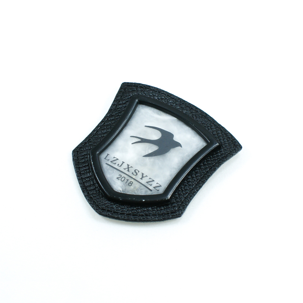 Лейба п/у и наполнитель Ласточка 2018, 6*6,5см черный, белый. Лейба Кожзам