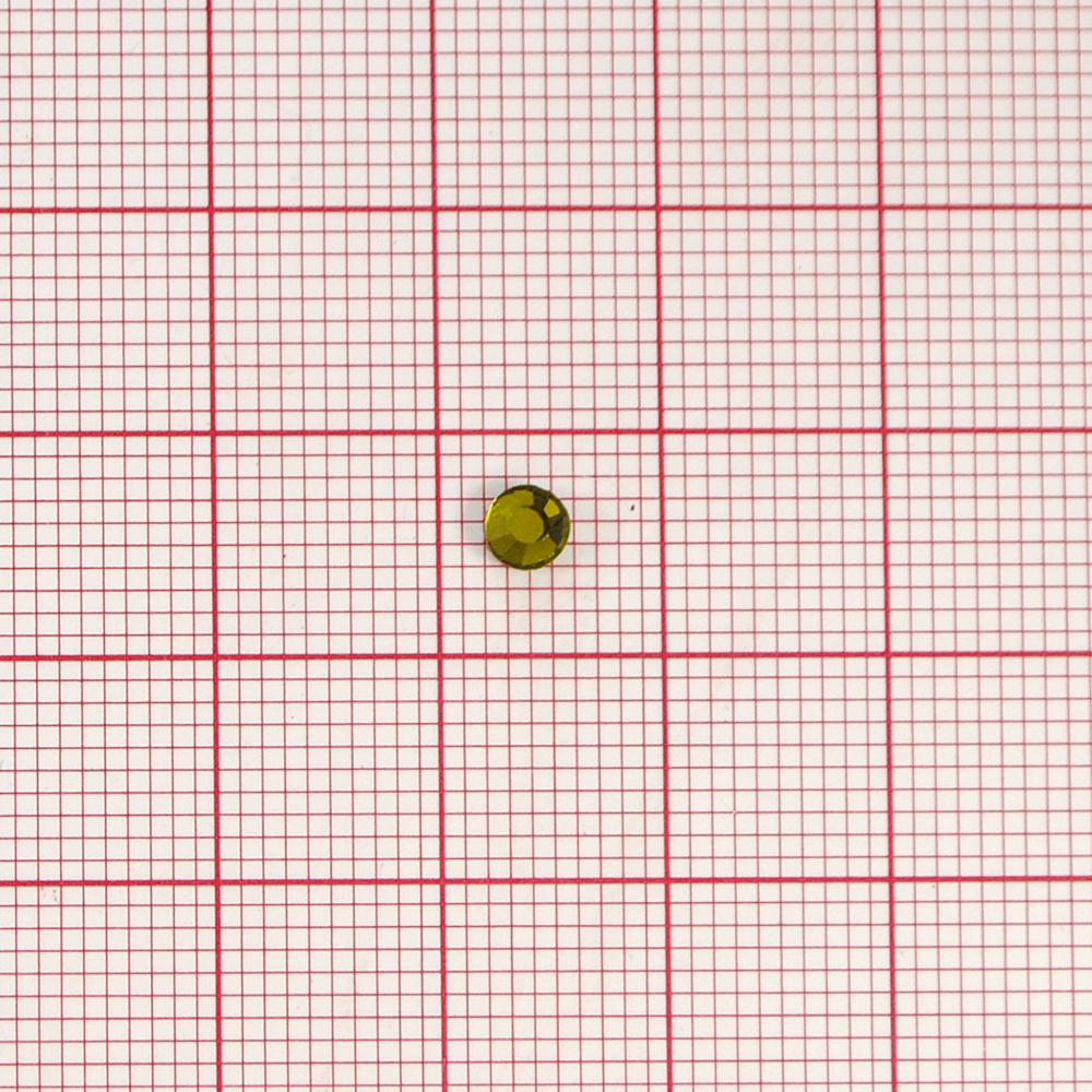SW Камни клеевые/Т/SS16 оливковый(olivine), 1уп /28,8тыс.шт/. Стразы DMC 100-1000 гросс