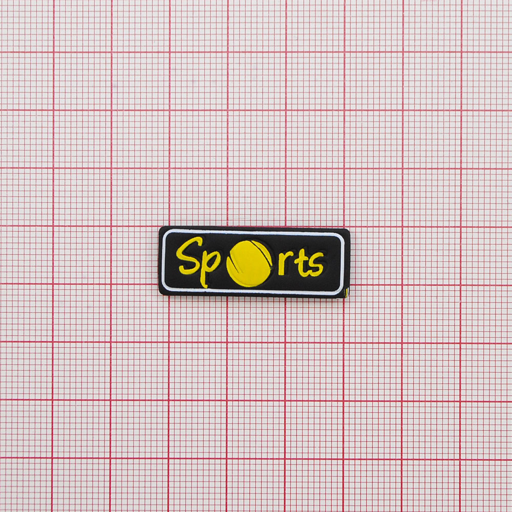 Лейба № 6 SPORT черная, желто-бел., шт. Лейба кожзам, нубук