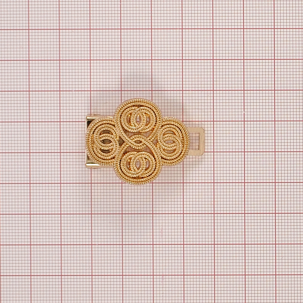 Застежка ременная DF-003 65*27мм GOLD, шт. Застежки металл