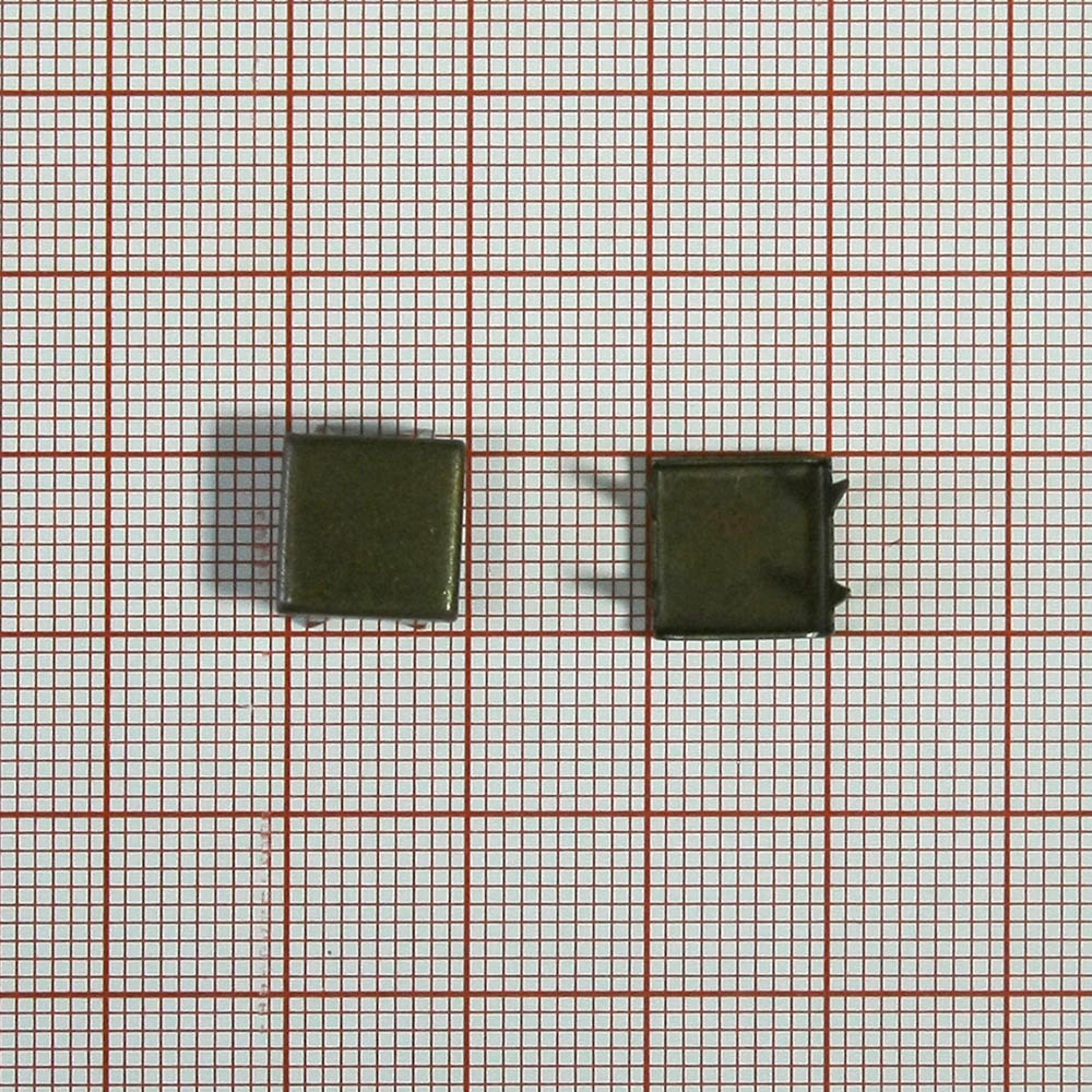 Краб металлический MS-21/ квадрат 10мм ant/ 1т.шт. Крабы Металл MS