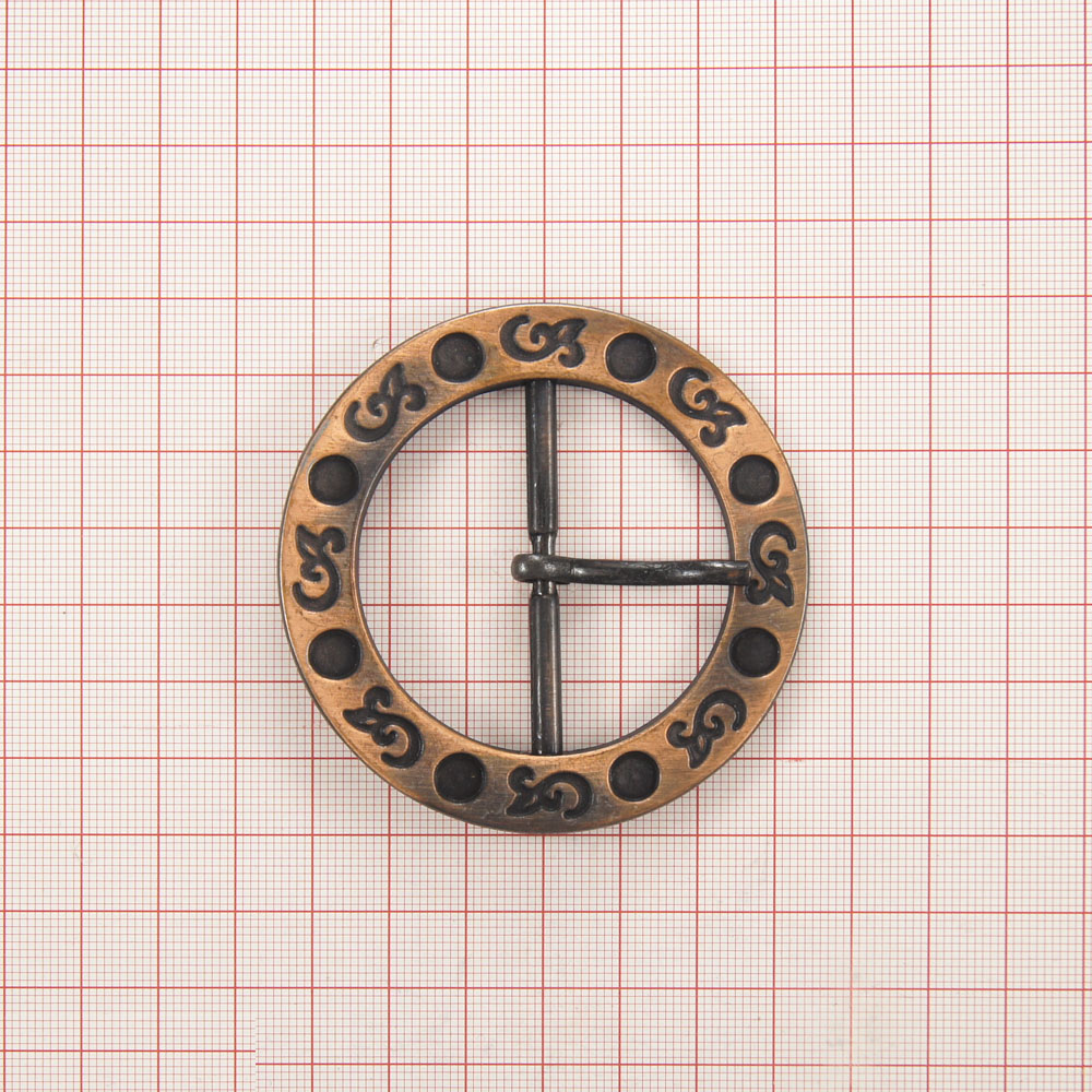 Пряжка  TA 754 медь, 47мм. Пряжка накладка