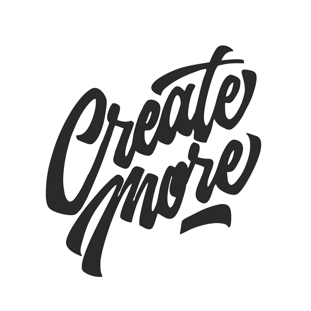 Термоаппликация №13-8 Create more (текст), черный, 84*102мм, шт. Термопереводки Надписи