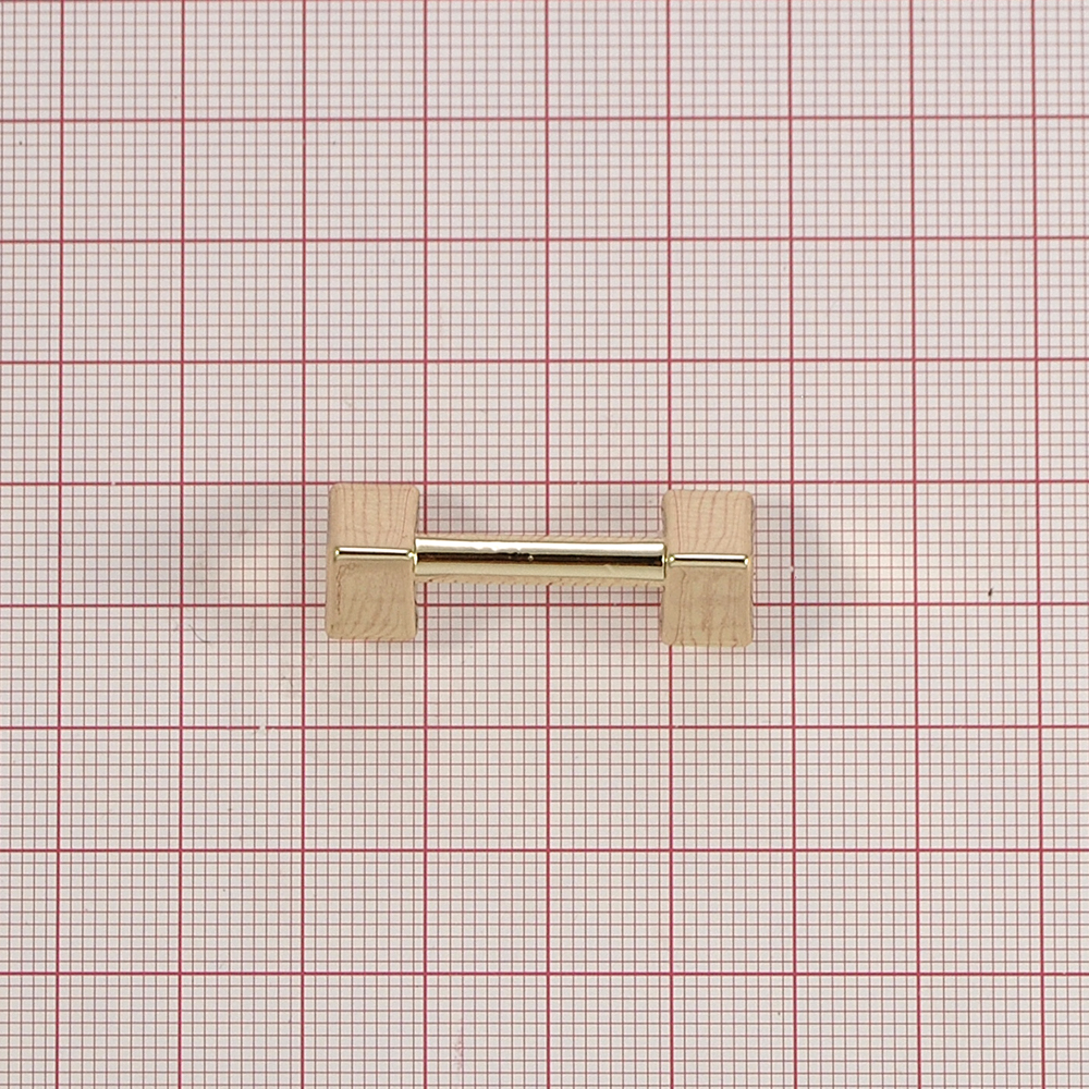 Штанга 9507 33*8мм GOLD, шт. Сумочная фурнитура