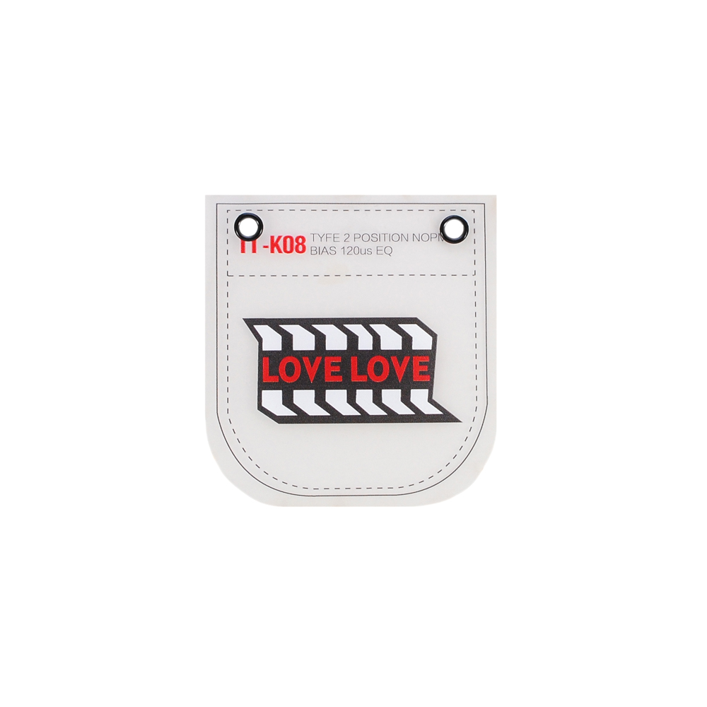 Лейба клеенка Карман с блочкой LOVELOVE, 8.5*9.2см, черный, белый, красный, прозрачный, шт. Лейба Клеенка