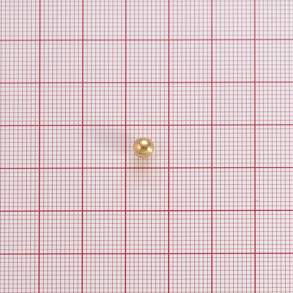 Хольнитен шарик 5мм золото /5тыс.шт/, уп. Хольнитен