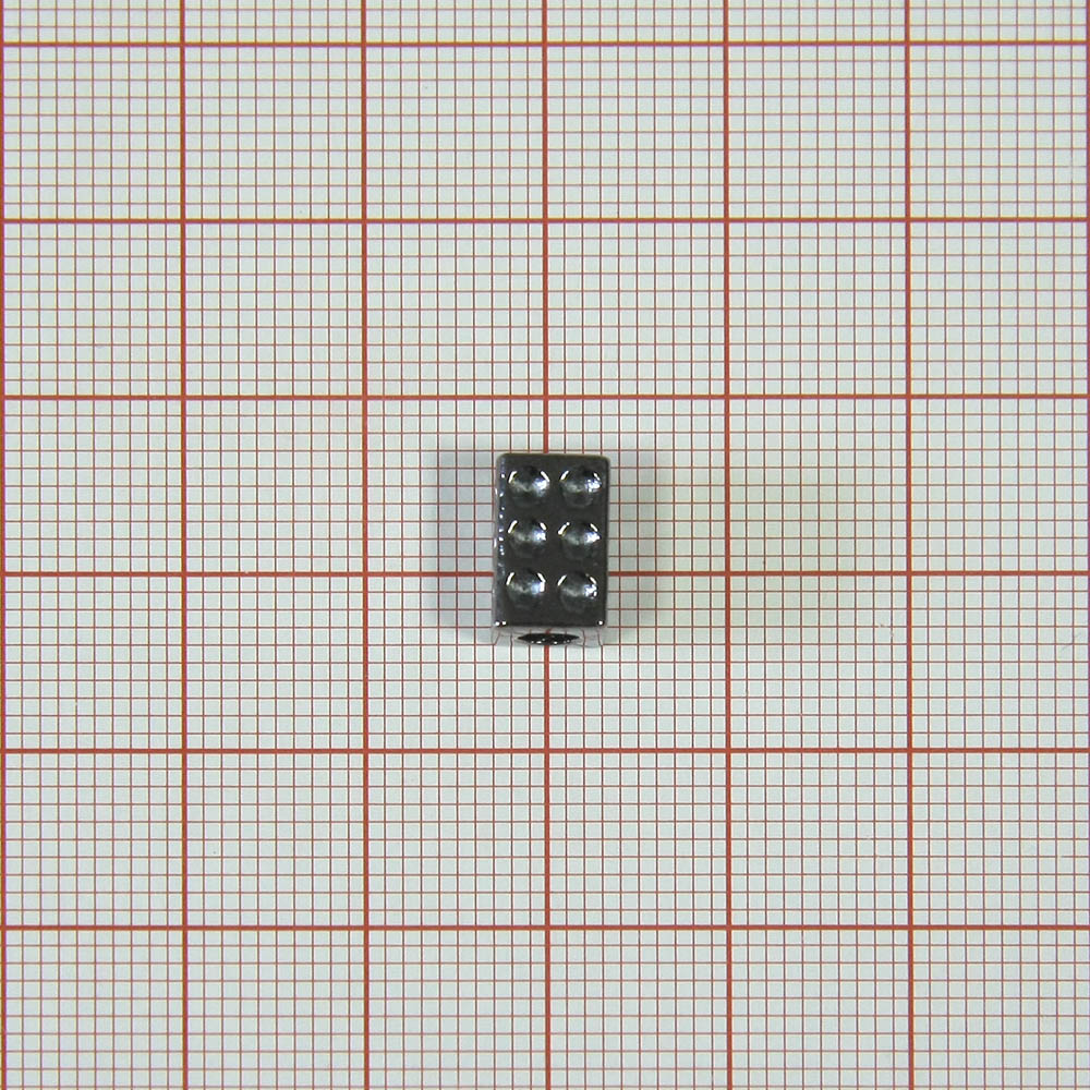 Наконечник металлический  WH142 BLACK NIKEL  1т.шт. Фиксаторы, наконечники