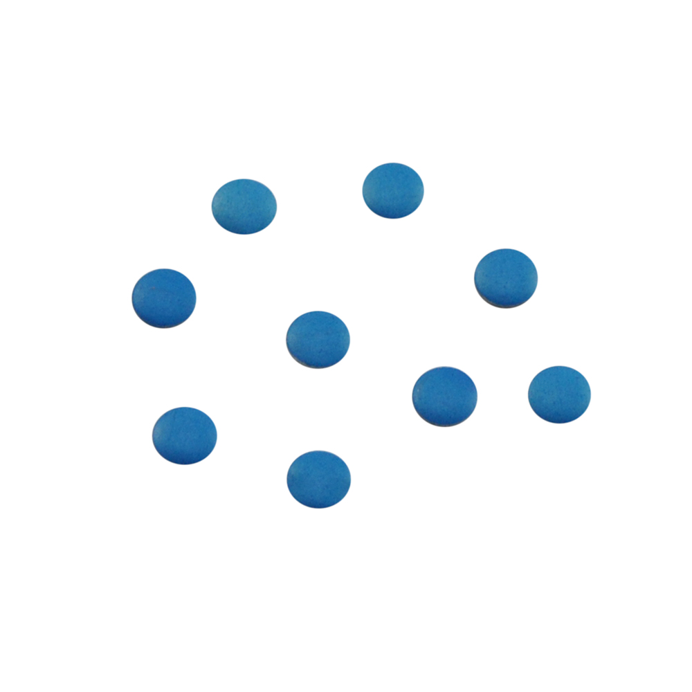 Стразы неон клеев. круг 3мм синий (acid blue)  72тыс.шт; уп. Стразы клеевые флуоресцентные