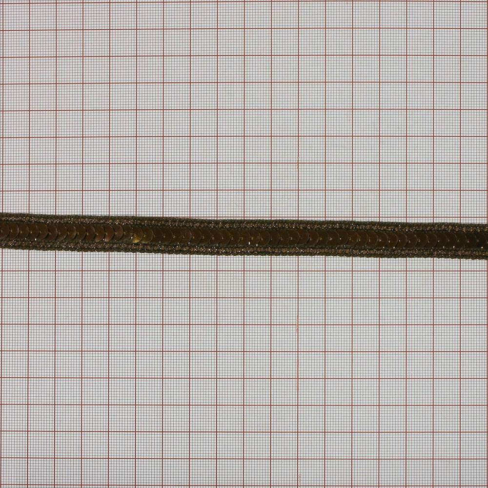 Тесьма с пайетками (узкая) 30м. Тесьма (Сюзанна)