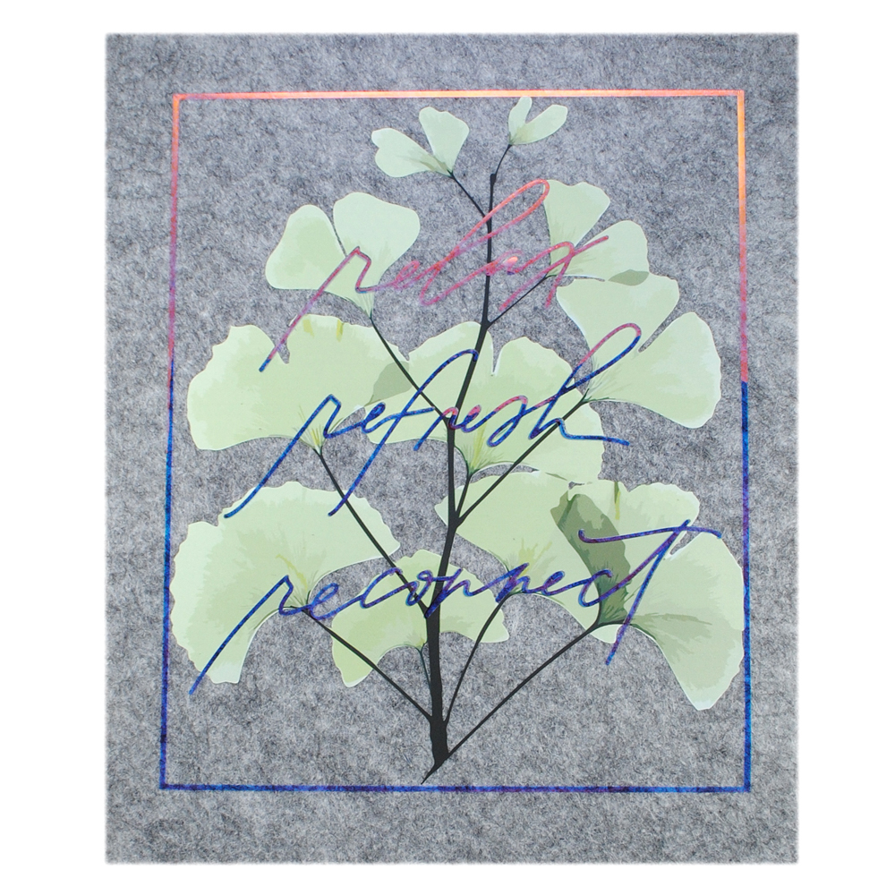 Термоаппликация Дерево, 19,4*16см, зеленый, салатовый, шт. Термоаппликации Накатанный рисунок