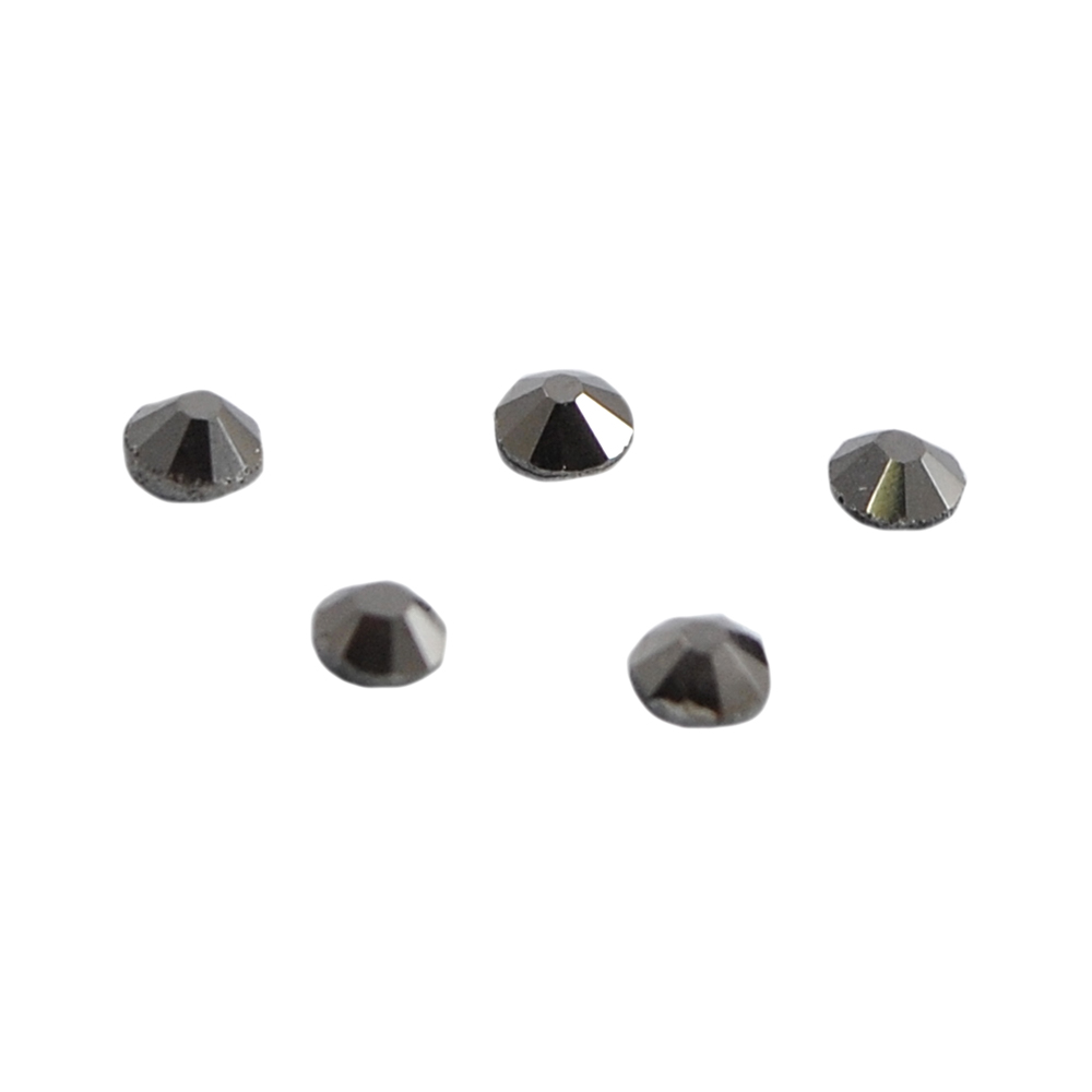 SW Камни клеевые/Т/SS10 зеркальный(jet hematite), 1уп /1440шт/. Стразы DMC 10 гросс
