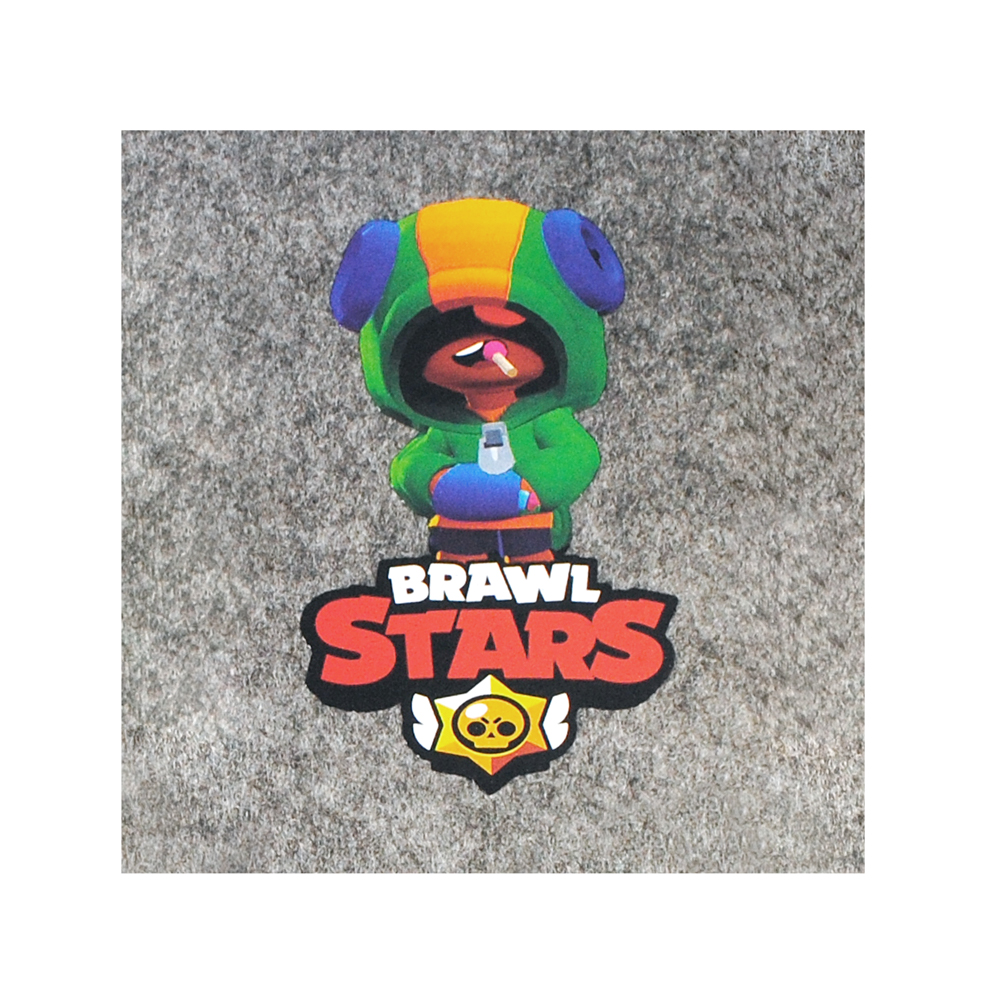 Термоаппликация Brawl Stars №5-6 (Leon) маленькая 6*10см, шт. Термопереводки Детские