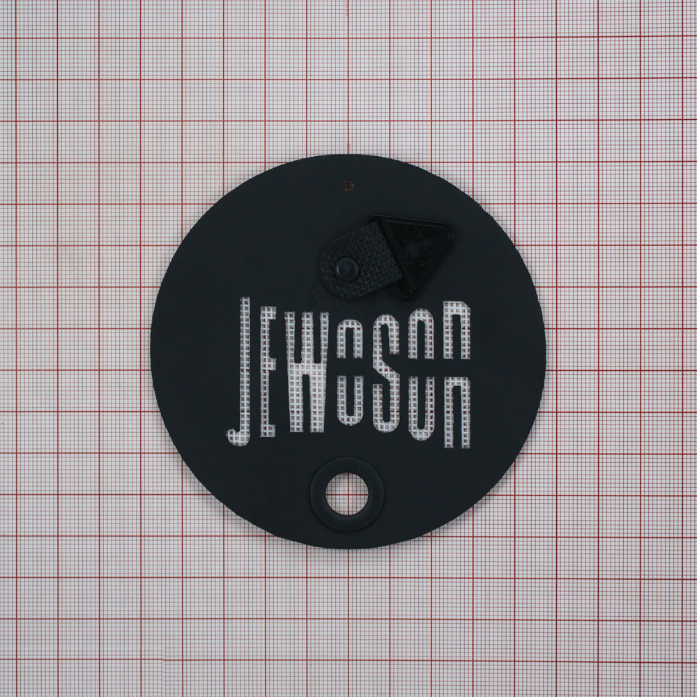 Лейба п/у Jewoson 9.5cм, черная и черная блочка. Лейба Кожзам