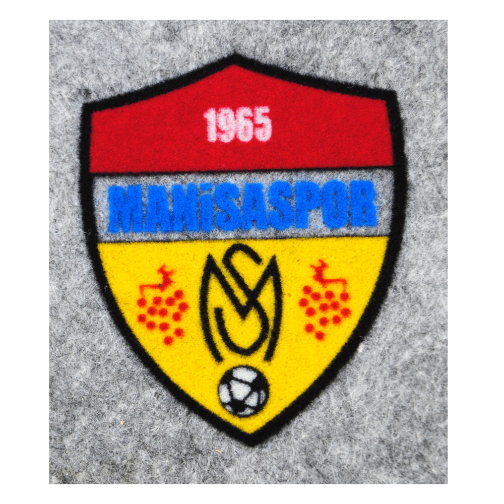 Термоаппликация флок 1965 SM, 75*60мм, красный, синий, желтый, шт. Термопереводки Флок