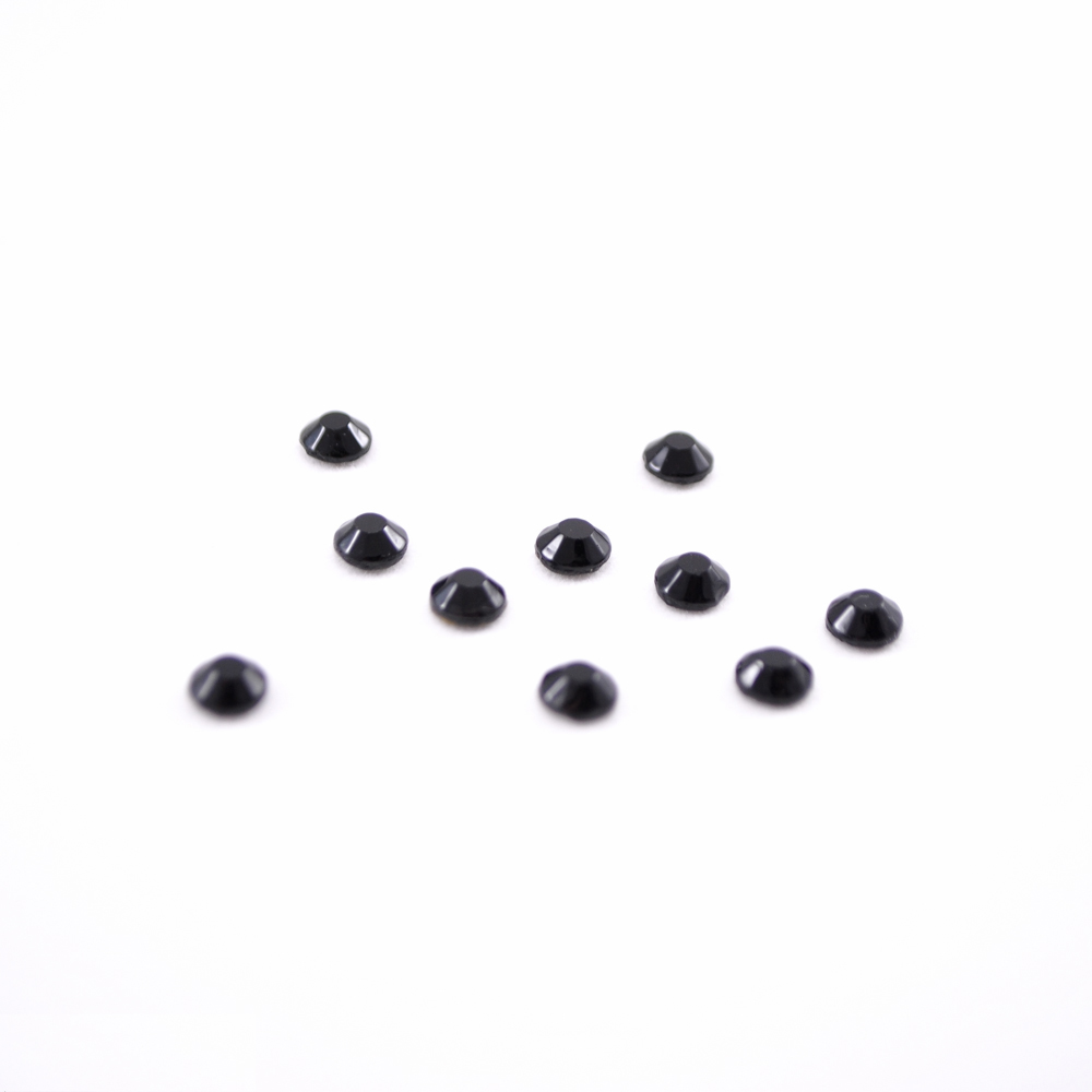 SW Камни клеевые /Т/ SS30 А черный (jet black), 1уп /7,2тыс.шт/. Стразы класс А, АА