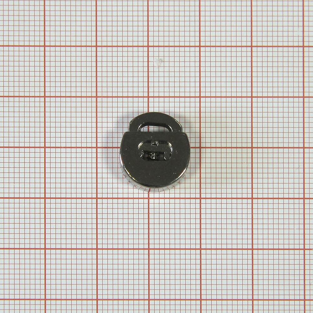 Фиксатор металлический № 5 BLACK NIKEL 1т.шт. Фиксаторы, наконечники