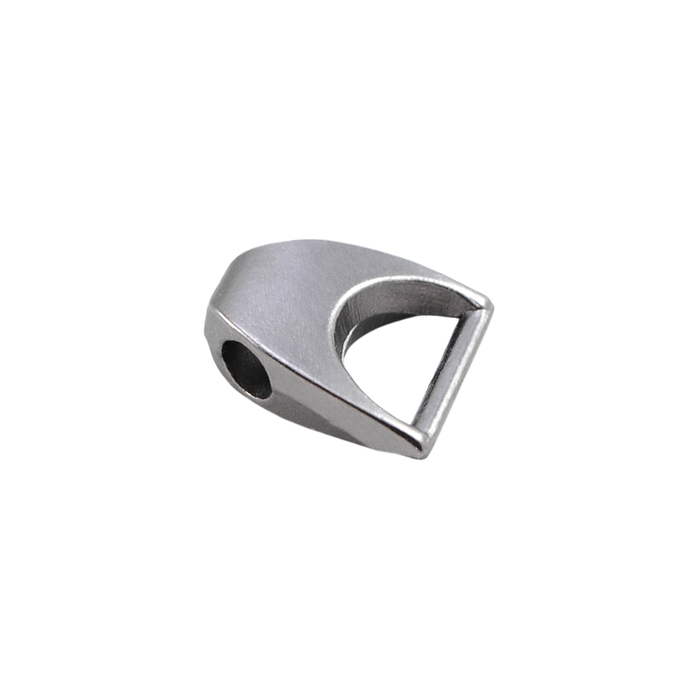 Петля обувная металл, 10*5мм, матовый никель блек, шт. Петля обувная