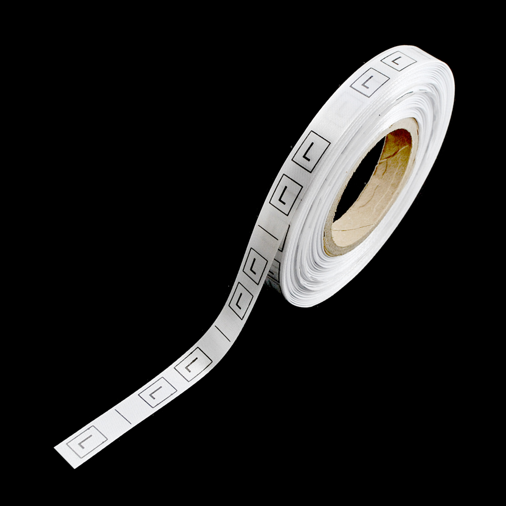 Размерник нейлон белый L /1250шт/, 50м. Размерник накатанный нейлон