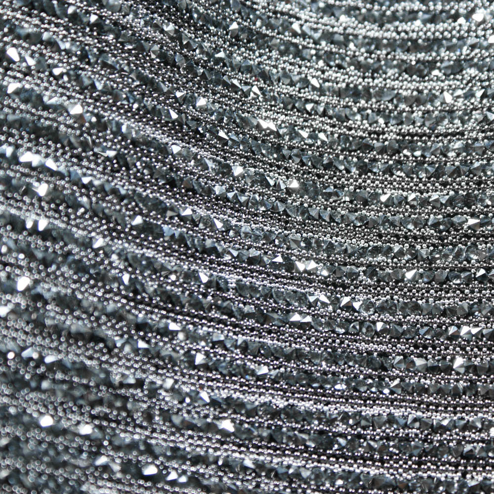 Стразы полотно клеевое полоска Кристалл 1см цепь шарик1 BN, bd камни 24*40см, 1лист. Полотна из страз