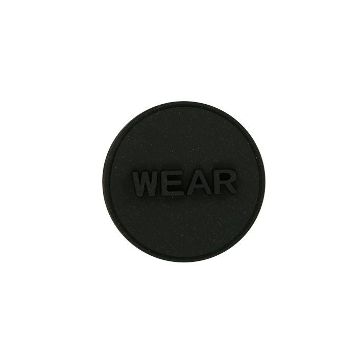 Лейба резиновая WEAR 50*50 мм круглая, черная, шт. Лейба Резина