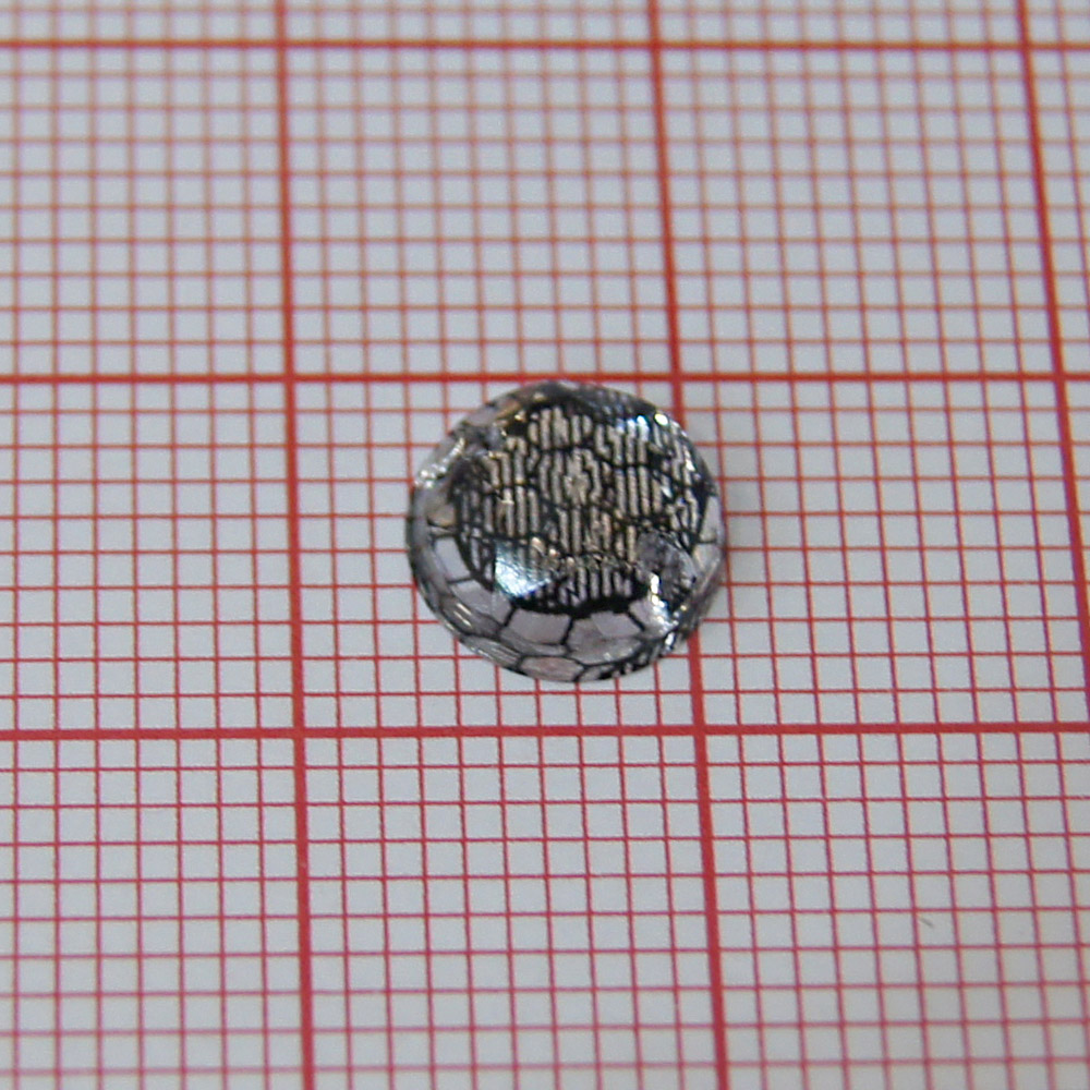 Стразы Т приш. круг 8мм кружево белый №2 /1т.шт./ . Стразы пришивные