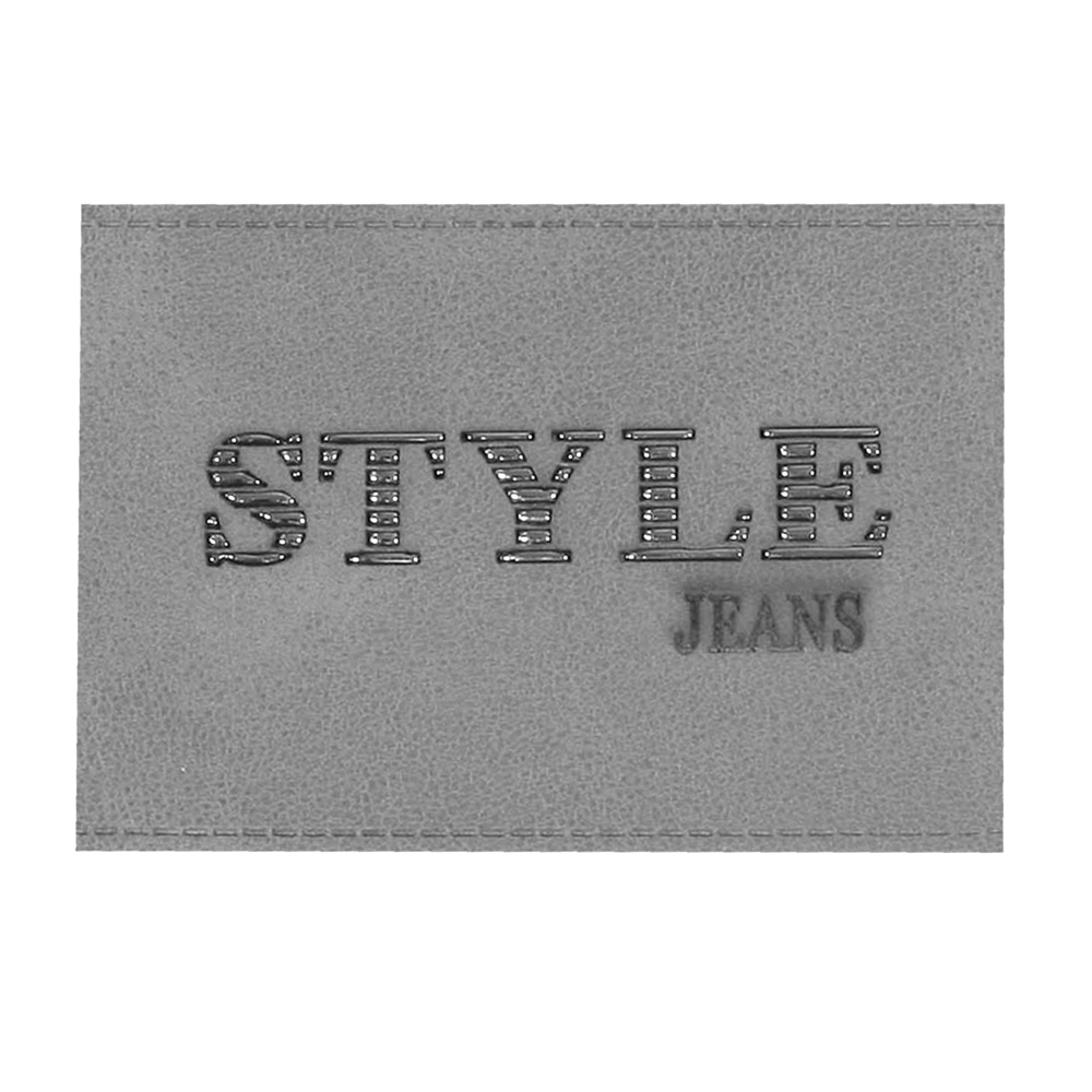 Лейба п/у STYLE jeans серая. Лейба Кожзам
