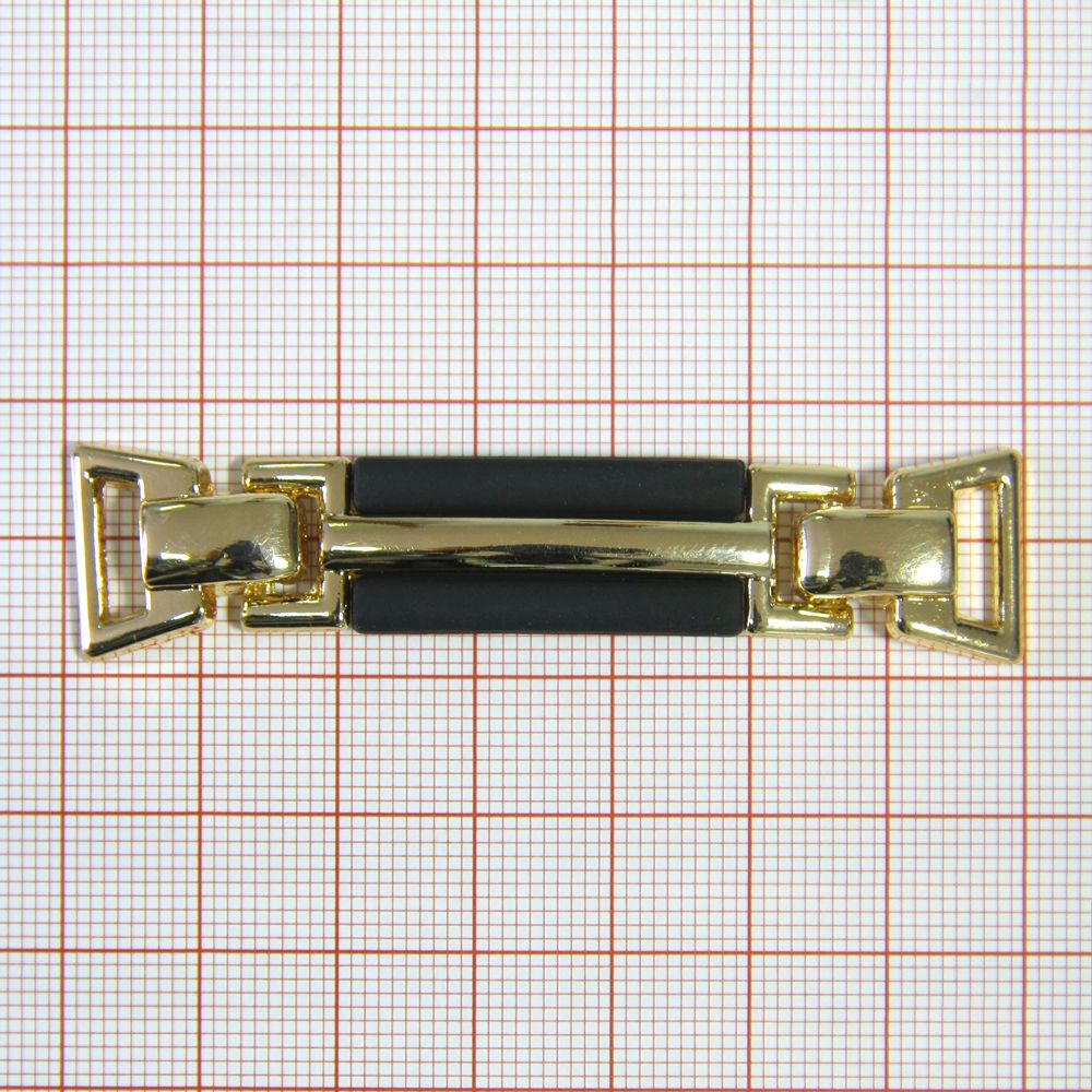 Перетяжка Браслет, GOLD, черный, шт. Перетяжка металл