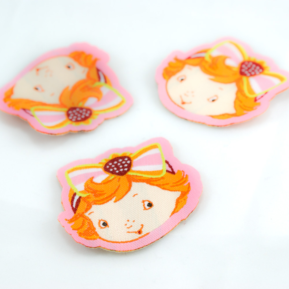 Нашивка тканевая Девочка 50х50мм /atkisatin/, шт. Нашивка Детская