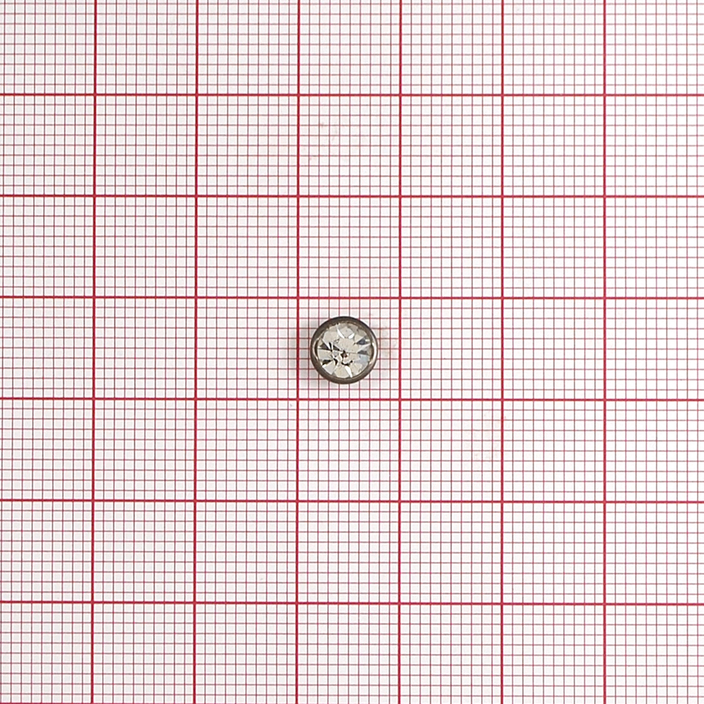 Хольнитен WL1110 7мм BLACK NIKEL, камень 1тыс.шт.. Хольнитен