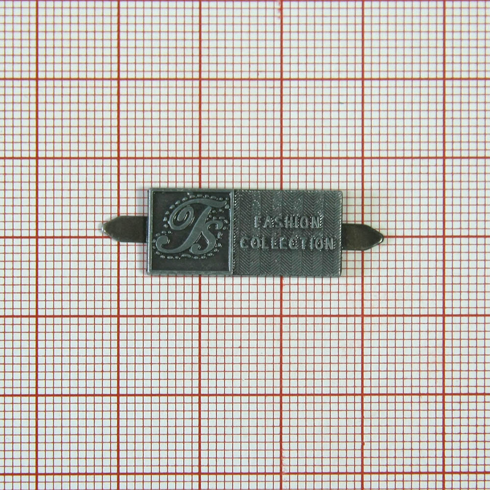 Краб металл FS Fashion Coll. BN, шт. Крабы Металл Надписи, Буквы