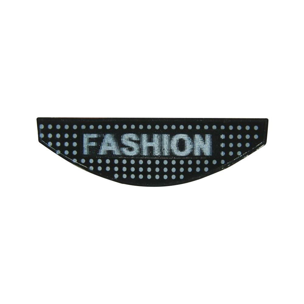 Лейба голограмма FASHION черно-серая 70*20мм, шт. Лейба Голограмма