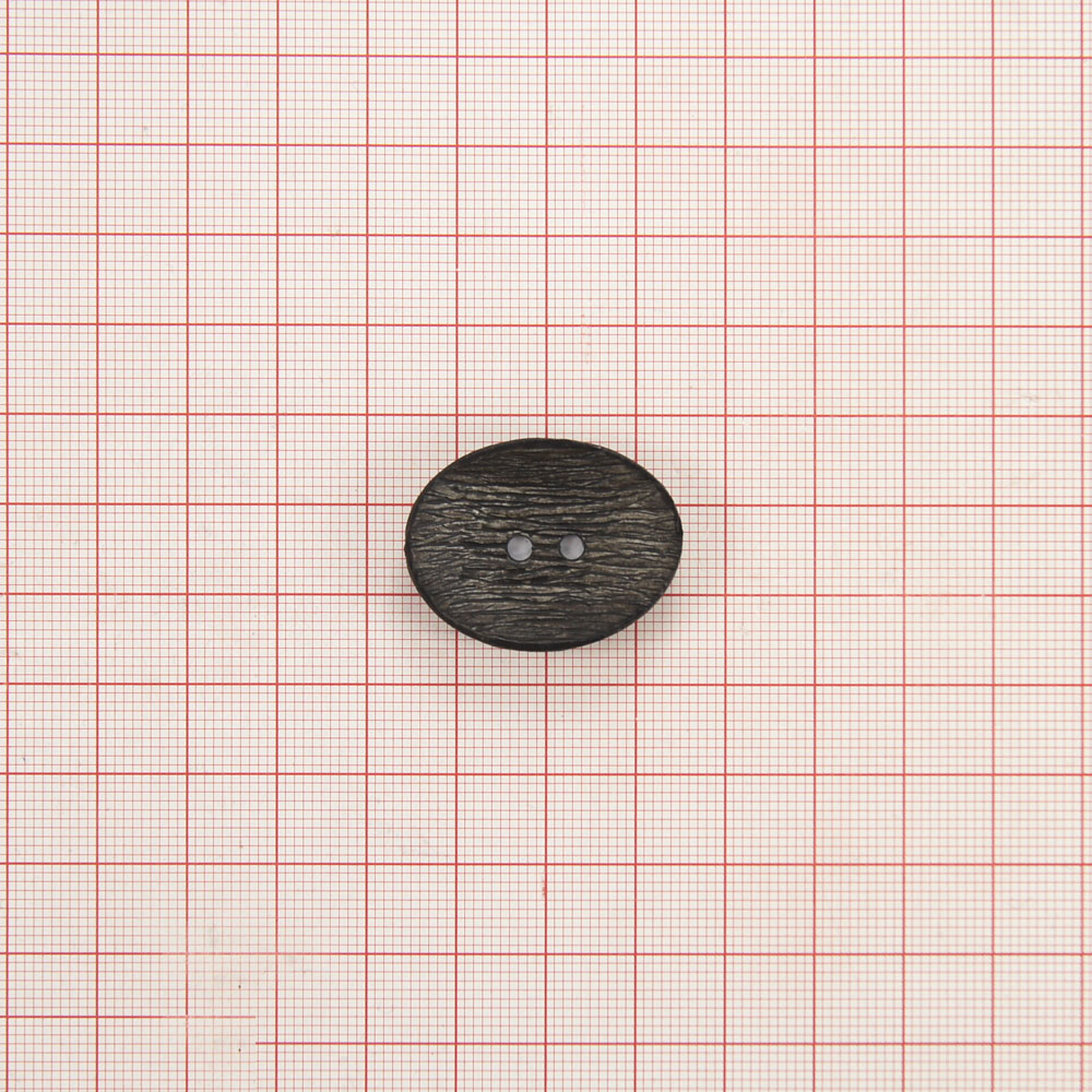 Пуговица ВР-38-44 темно-серый. Пуговица пластмассовая