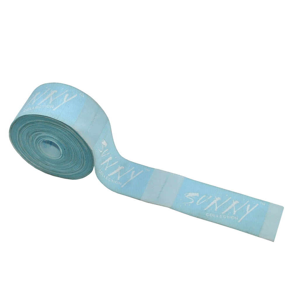 Этикетка тканевая вышитая Sunny. Вышивка / этикетка тканевая