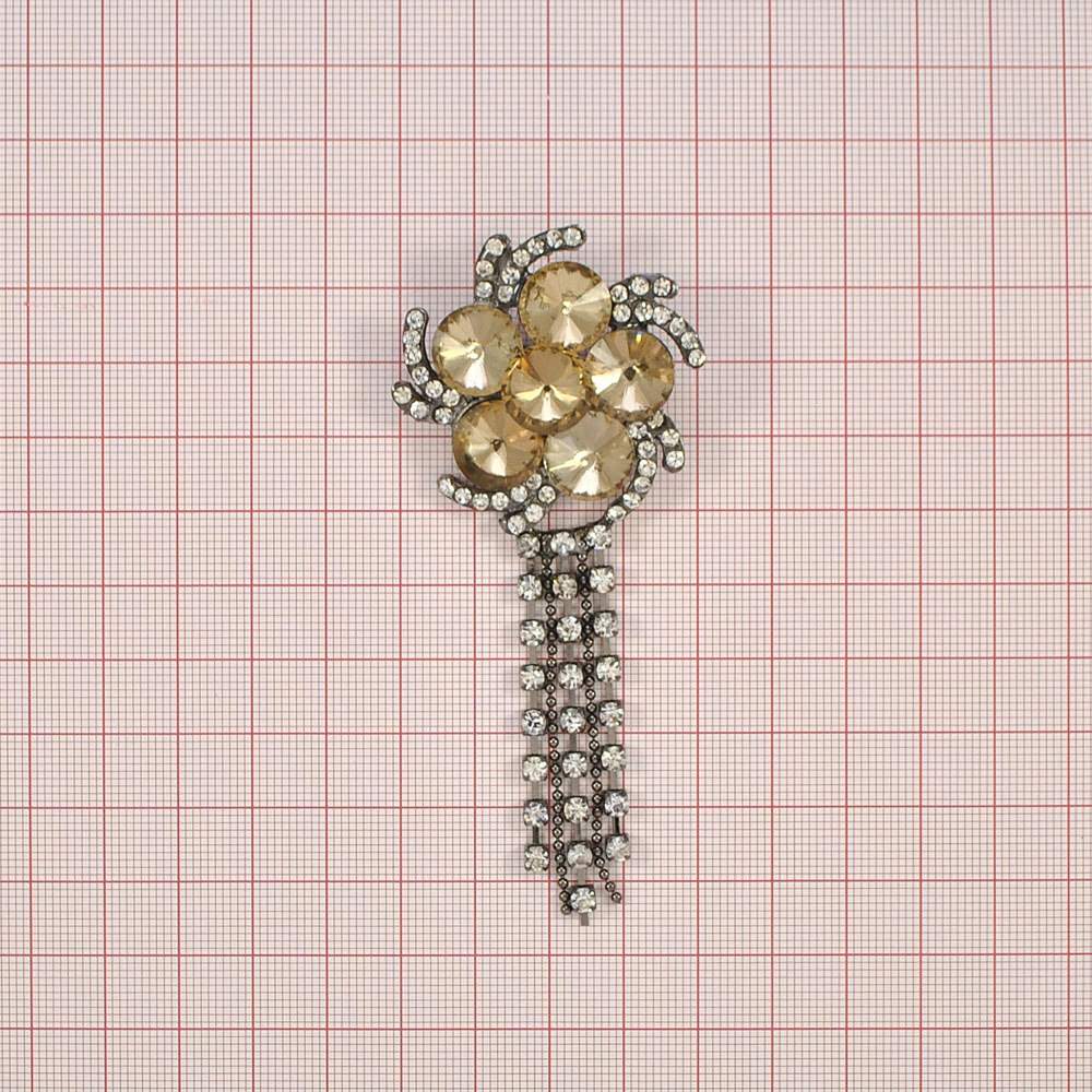 Брошь 61792 NIKEL, шт. Броши