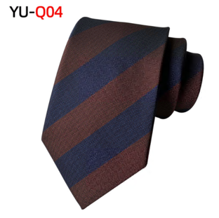 Галстук тканевый в полоску, синий, бордовый, шт. Украшения