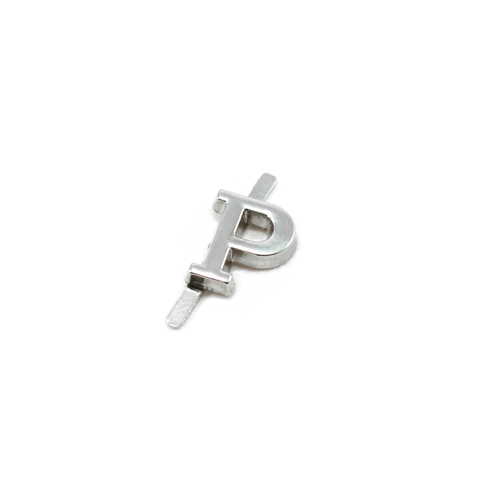 Краб металл P 10*12мм nickel, шт.. Крабы Металл Надписи, Буквы