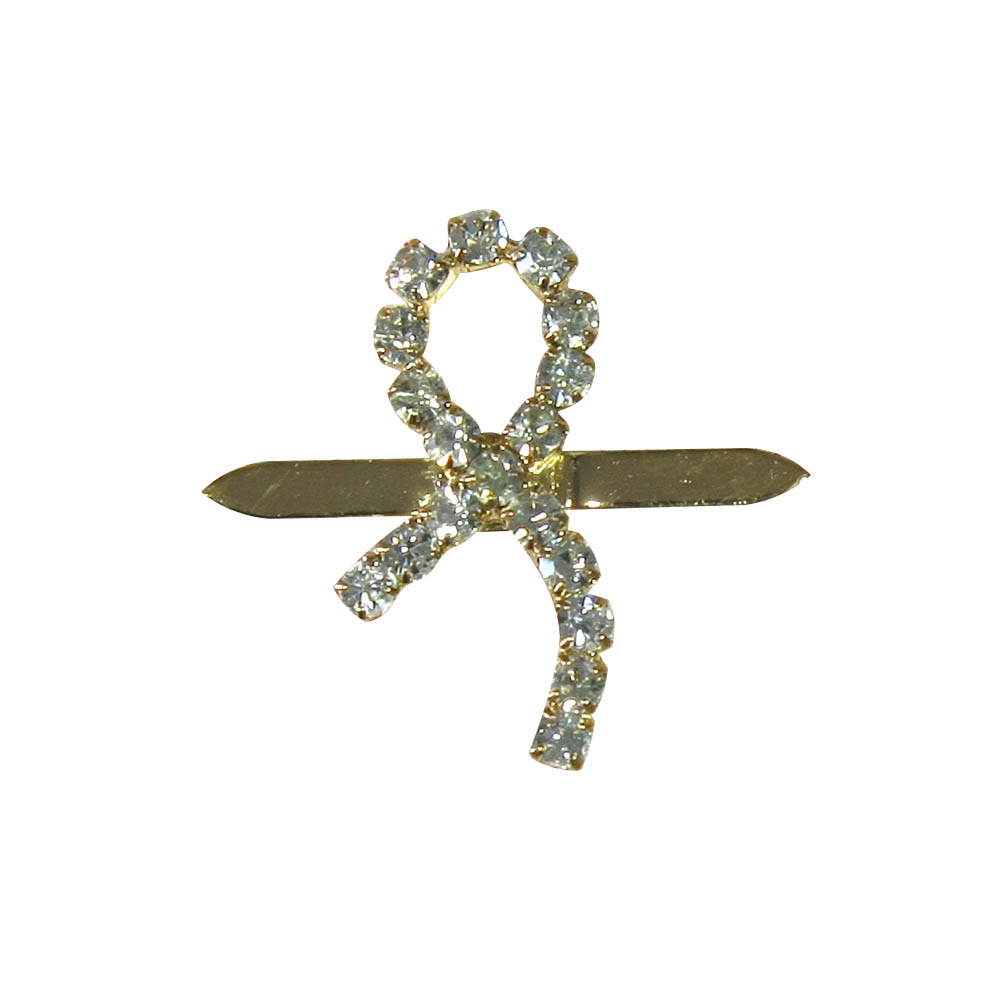 Краб металл8436 /краб/ GOLD Узел 18 мелк. камней, шт. Крабы Металл Геометрия Декор