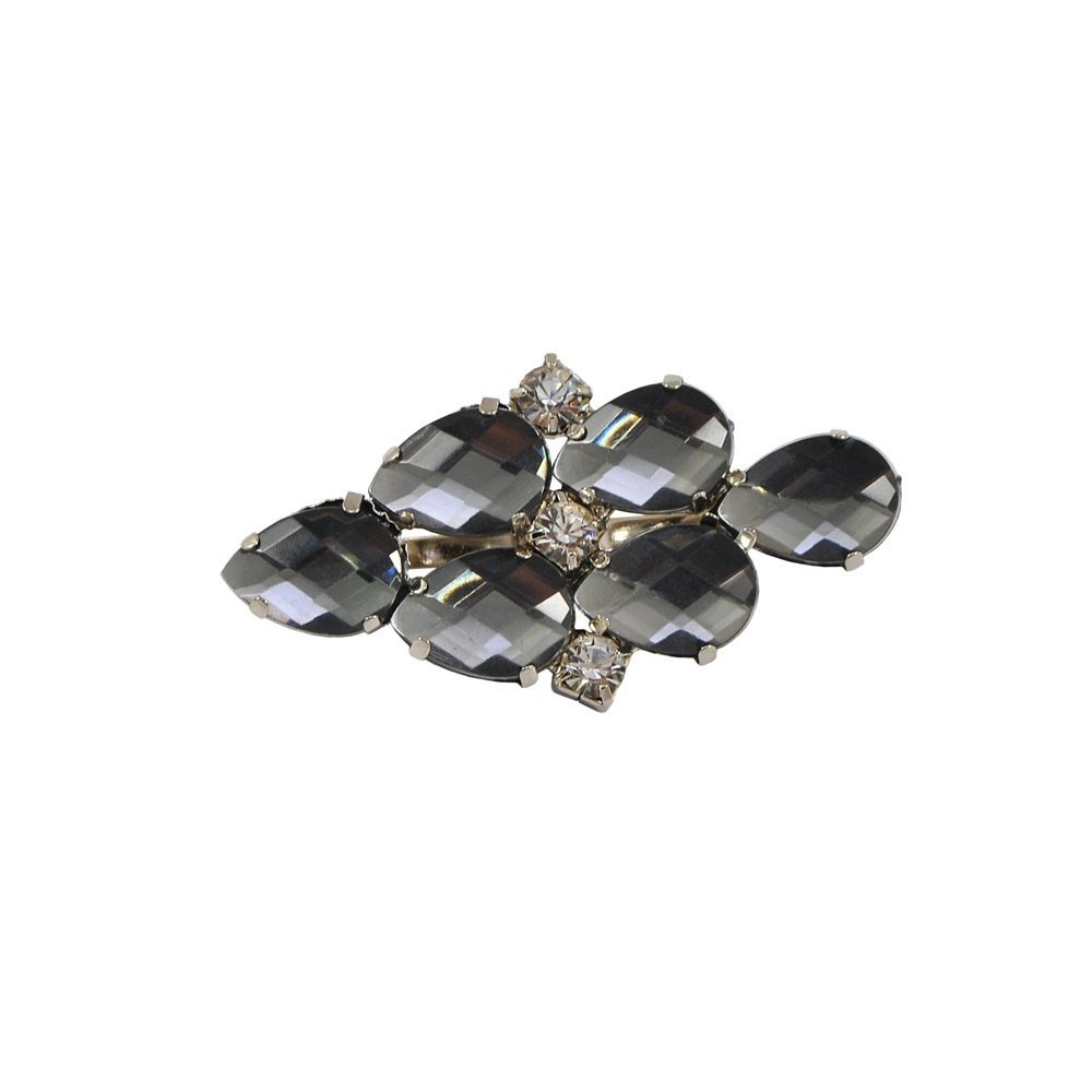 Краб металл HW-2369 краб NIKEL. Крабы Металл Стразы