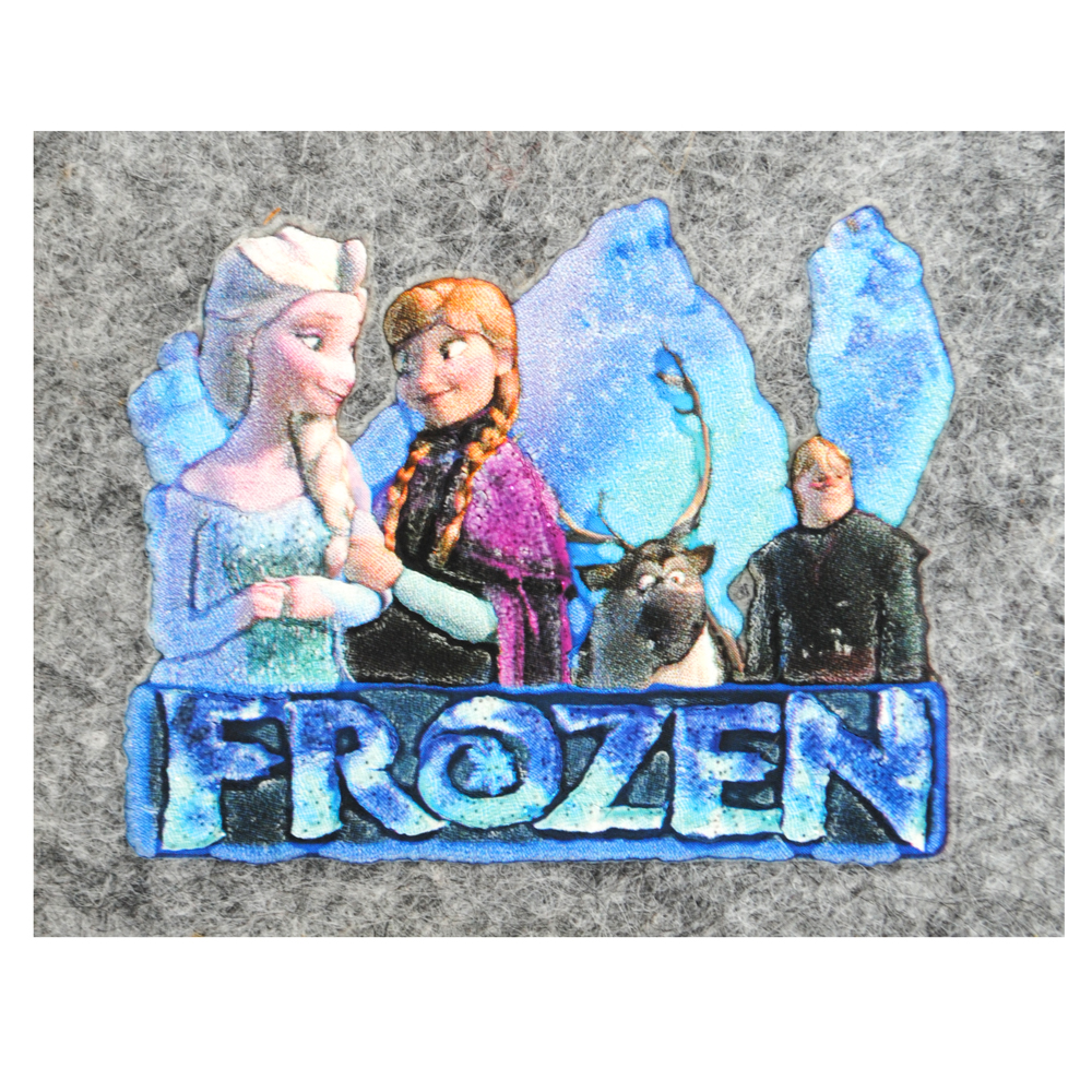 Термоаппликация Frozen 5,3*4,5см, шт. Термоаппликации Накатанный рисунок
