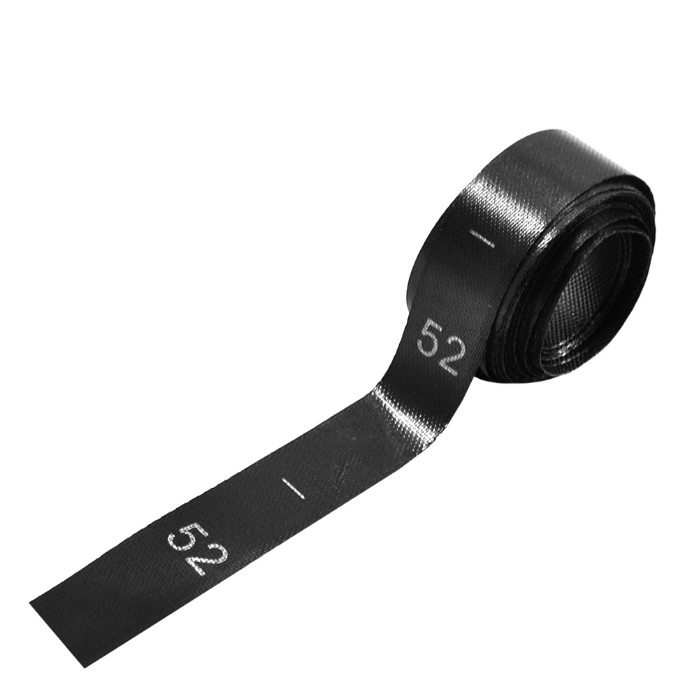 Размерник нейлон черный  52 /1250шт/, 50м. Размерник накатанный нейлон