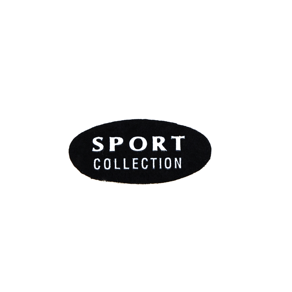 Лейба резиновая № 382а Sport Coll. 32мм /овал, белый лого. Лейба Резина