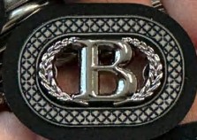 Лейба кожзам B, черный, металл, шт. Лейба Кожзам
