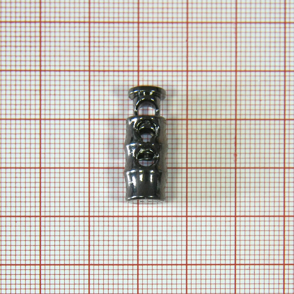 Фиксатор металлический B741 BLACK NIKEL  1т.шт. Фиксаторы, наконечники