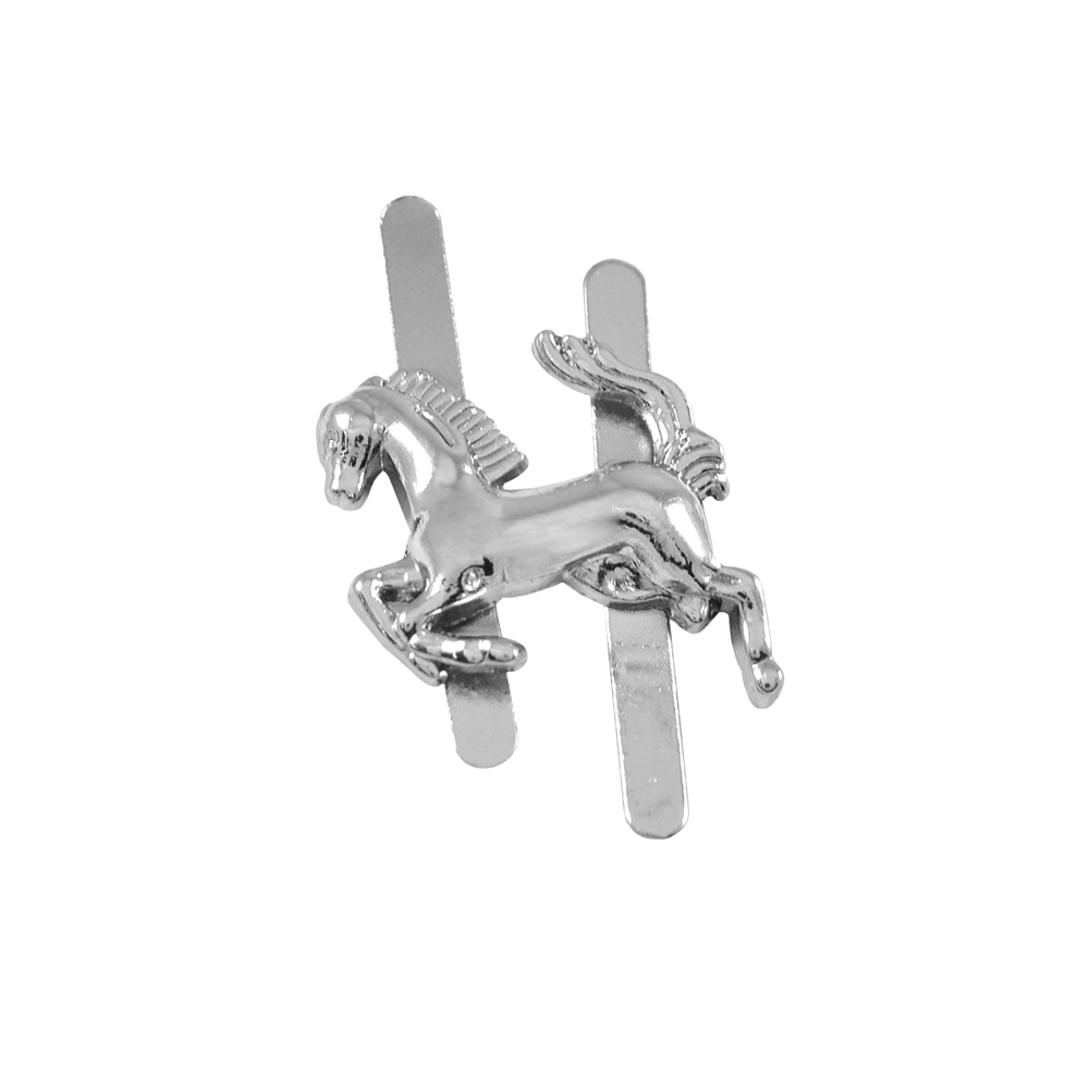 Краб металл F01652 20*26мм NIKEL левый, шт. Крабы Металл Цветы, Жуки