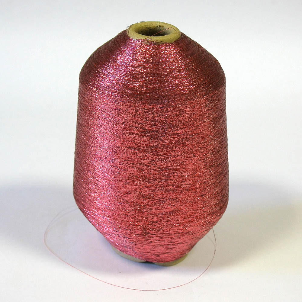 Нитка люрекс X-15 розовая /500г/ . Нитка Люрекс