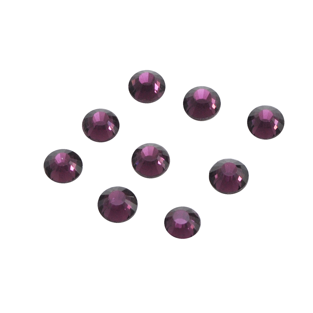 SW Камни клеевые/Т/SS30 фиолетовый(amethyst), 1уп /1440шт/. Стразы DMC 10 гросс
