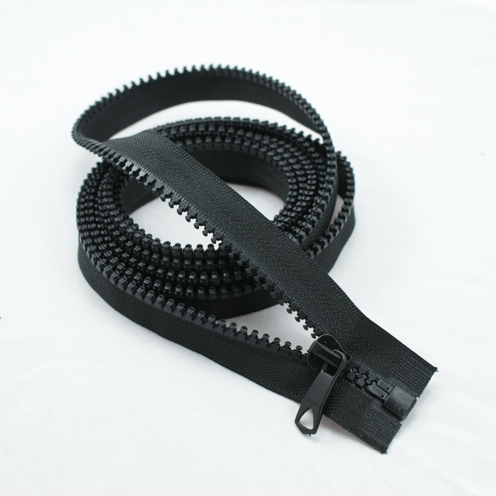 Змейка пластик №5 110см О/Е черная, подвеска, односторонняя, шт. Змейка Пластик
